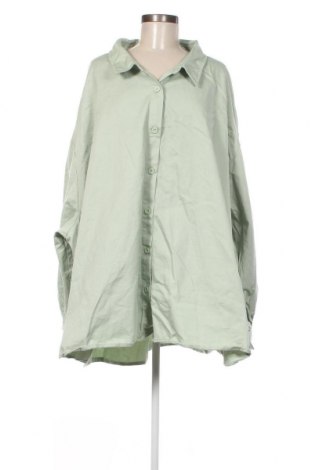 Γυναικείο πουκάμισο ASOS, Μέγεθος 4XL, Χρώμα Πράσινο, Τιμή 10,43 €