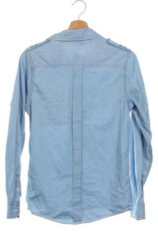 Γυναικείο πουκάμισο Adidas Neo, Μέγεθος XS, Χρώμα Μπλέ, Τιμή 15,49 €