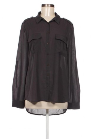 Γυναικείο πουκάμισο Amisu, Μέγεθος M, Χρώμα Γκρί, Τιμή 5,41 €