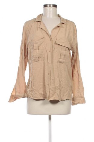 Γυναικείο πουκάμισο Amisu, Μέγεθος M, Χρώμα  Μπέζ, Τιμή 6,96 €