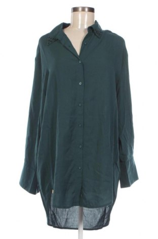 Γυναικείο πουκάμισο Beloved, Μέγεθος M, Χρώμα Πράσινο, Τιμή 23,81 €