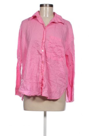 Дамска риза Bershka, Размер S, Цвят Розов, Цена 12,50 лв.