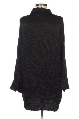 Γυναικείο πουκάμισο Bershka, Μέγεθος L, Χρώμα Μαύρο, Τιμή 7,73 €