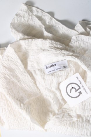 Γυναικείο πουκάμισο Bershka, Μέγεθος M, Χρώμα Λευκό, Τιμή 5,10 €