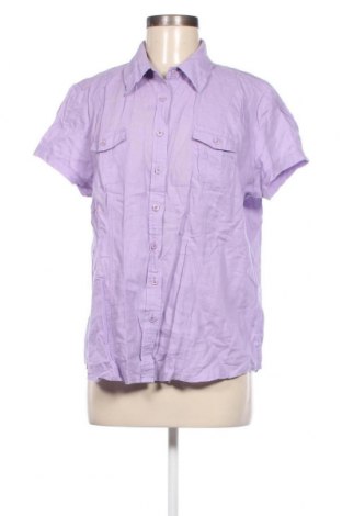 Γυναικείο πουκάμισο Biaggini, Μέγεθος XL, Χρώμα Βιολετί, Τιμή 8,50 €