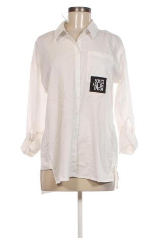 Γυναικείο πουκάμισο Comma,, Μέγεθος M, Χρώμα Λευκό, Τιμή 13,36 €