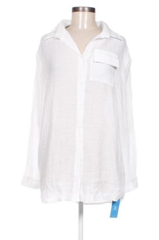Дамска риза Cupshe, Размер S, Цвят Бял, Цена 34,65 лв.
