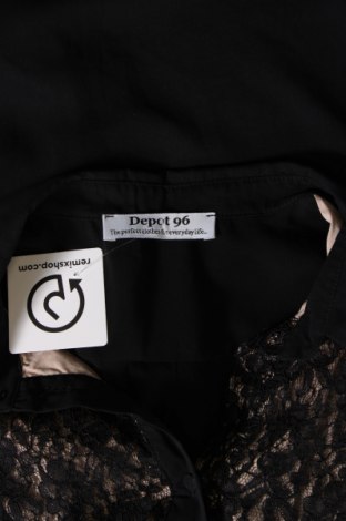 Dámska košeľa  Depot 96, Veľkosť L, Farba Čierna, Cena  8,78 €