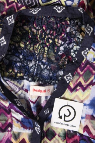 Γυναικείο πουκάμισο Desigual, Μέγεθος XXL, Χρώμα Πολύχρωμο, Τιμή 29,69 €