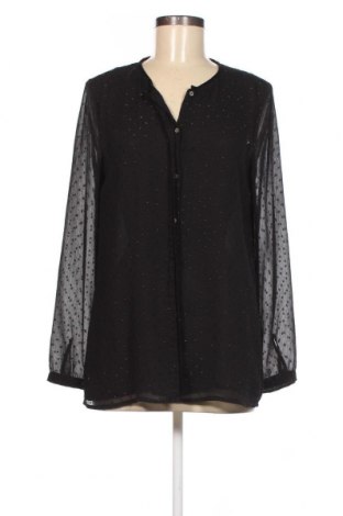 Γυναικείο πουκάμισο Esprit, Μέγεθος L, Χρώμα Μαύρο, Τιμή 9,46 €