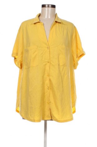 Γυναικείο πουκάμισο Gerry Weber, Μέγεθος XXL, Χρώμα Κίτρινο, Τιμή 16,92 €