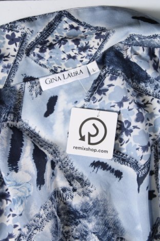 Γυναικείο πουκάμισο Gina Laura, Μέγεθος L, Χρώμα Μπλέ, Τιμή 11,99 €