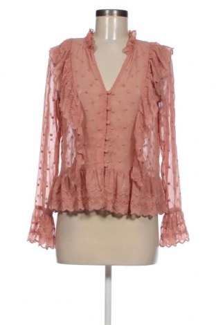 Γυναικείο πουκάμισο H&M, Μέγεθος M, Χρώμα Ρόζ , Τιμή 6,96 €