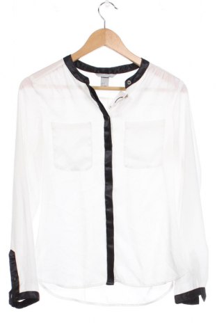Γυναικείο πουκάμισο H&M, Μέγεθος XS, Χρώμα Λευκό, Τιμή 6,18 €