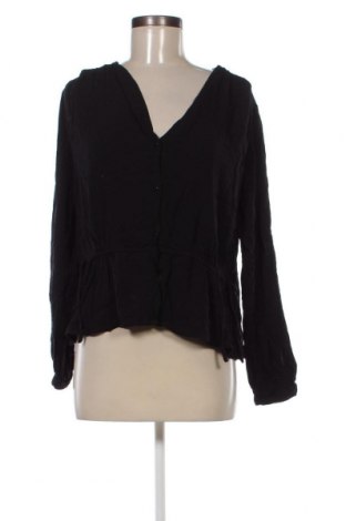Γυναικείο πουκάμισο H&M, Μέγεθος XXL, Χρώμα Μαύρο, Τιμή 7,73 €