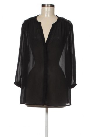 Γυναικείο πουκάμισο H&M, Μέγεθος L, Χρώμα Μαύρο, Τιμή 10,30 €
