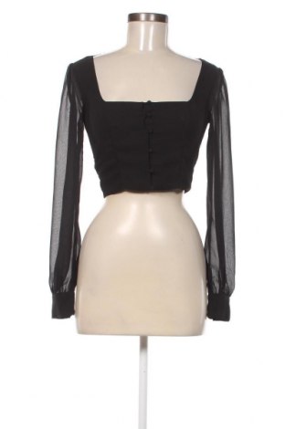 Cămașă de femei H&M Divided, Mărime S, Culoare Negru, Preț 37,95 Lei