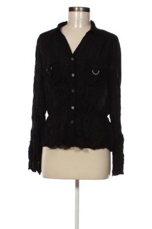 Γυναικείο πουκάμισο H&M Divided, Μέγεθος L, Χρώμα Μαύρο, Τιμή 9,28 €