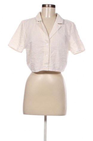 Γυναικείο πουκάμισο H&M Divided, Μέγεθος L, Χρώμα  Μπέζ, Τιμή 9,28 €