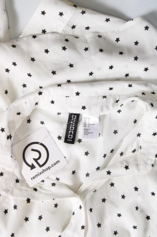 Γυναικείο πουκάμισο H&M Divided, Μέγεθος S, Χρώμα Λευκό, Τιμή 5,41 €
