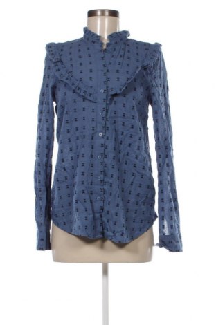 Γυναικείο πουκάμισο H&M L.O.G.G., Μέγεθος S, Χρώμα Μπλέ, Τιμή 12,37 €