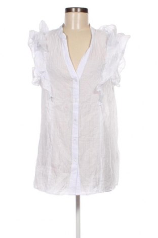 Γυναικείο πουκάμισο H&M Mama, Μέγεθος L, Χρώμα Λευκό, Τιμή 9,28 €