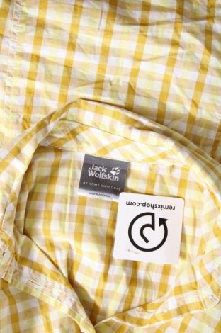 Γυναικείο πουκάμισο Jack Wolfskin, Μέγεθος S, Χρώμα Κίτρινο, Τιμή 16,92 €
