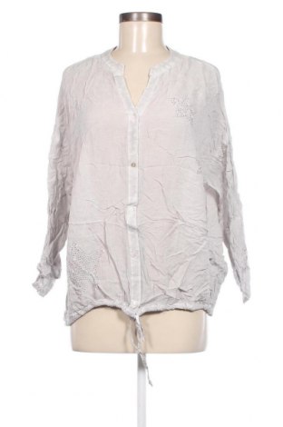Γυναικείο πουκάμισο Janina, Μέγεθος L, Χρώμα Γκρί, Τιμή 3,29 €