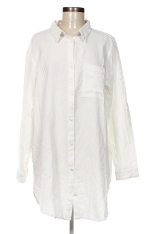 Γυναικείο πουκάμισο Kaffe, Μέγεθος L, Χρώμα Λευκό, Τιμή 21,83 €