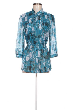Γυναικείο πουκάμισο Laura Di Sarpi, Μέγεθος XL, Χρώμα Μπλέ, Τιμή 7,73 €