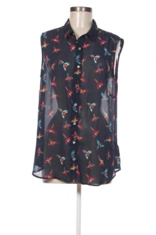 Γυναικείο πουκάμισο Laura Torelli, Μέγεθος XL, Χρώμα Μπλέ, Τιμή 23,81 €