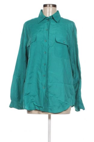 Γυναικείο πουκάμισο Lindex, Μέγεθος M, Χρώμα Πράσινο, Τιμή 7,29 €