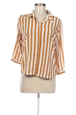 Γυναικείο πουκάμισο Monki, Μέγεθος L, Χρώμα  Μπέζ, Τιμή 12,79 €