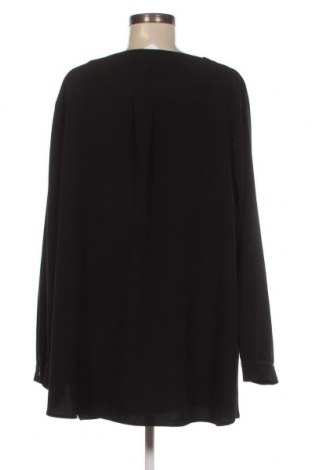 Γυναικείο πουκάμισο Ms Mode, Μέγεθος 3XL, Χρώμα Μαύρο, Τιμή 6,18 €