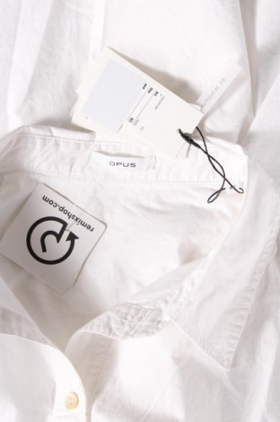 Γυναικείο πουκάμισο Opus, Μέγεθος L, Χρώμα Λευκό, Τιμή 38,97 €