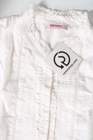 Γυναικείο πουκάμισο Orsay, Μέγεθος M, Χρώμα Λευκό, Τιμή 7,80 €