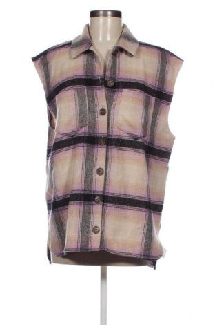 Γυναικείο πουκάμισο Pieces, Μέγεθος XL, Χρώμα Πολύχρωμο, Τιμή 6,68 €