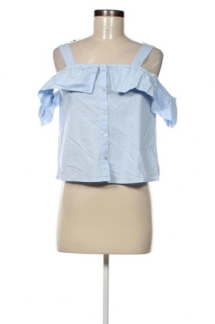 Γυναικείο πουκάμισο Pimkie, Μέγεθος M, Χρώμα Μπλέ, Τιμή 7,29 €