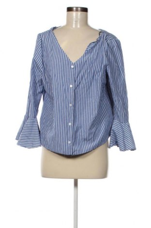 Γυναικείο πουκάμισο Primark, Μέγεθος XL, Χρώμα Μπλέ, Τιμή 7,73 €