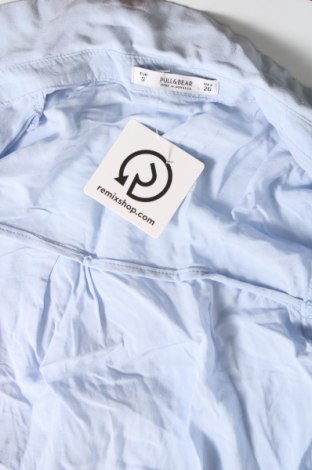 Дамска риза Pull&Bear, Размер S, Цвят Син, Цена 14,14 лв.