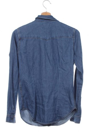 Γυναικείο πουκάμισο Pull&Bear, Μέγεθος S, Χρώμα Μπλέ, Τιμή 7,29 €