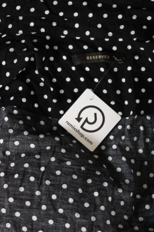 Γυναικείο πουκάμισο Reserved, Μέγεθος M, Χρώμα Μαύρο, Τιμή 7,80 €