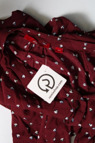 Γυναικείο πουκάμισο S.Oliver, Μέγεθος XL, Χρώμα Κόκκινο, Τιμή 8,41 €
