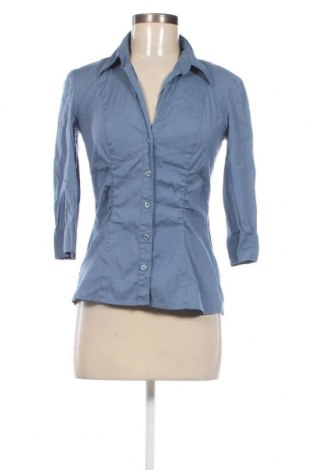 Γυναικείο πουκάμισο S.Oliver, Μέγεθος XS, Χρώμα Μπλέ, Τιμή 21,03 €