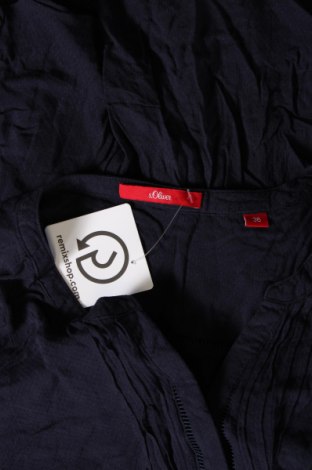 Γυναικείο πουκάμισο S.Oliver, Μέγεθος S, Χρώμα Μπλέ, Τιμή 10,76 €