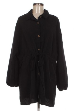 Γυναικείο πουκάμισο SHEIN, Μέγεθος XXL, Χρώμα Μαύρο, Τιμή 7,73 €