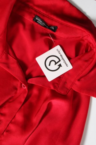 Γυναικείο πουκάμισο SHEIN, Μέγεθος XL, Χρώμα Κόκκινο, Τιμή 7,80 €