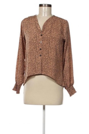 Γυναικείο πουκάμισο SHEIN, Μέγεθος S, Χρώμα  Μπέζ, Τιμή 6,18 €