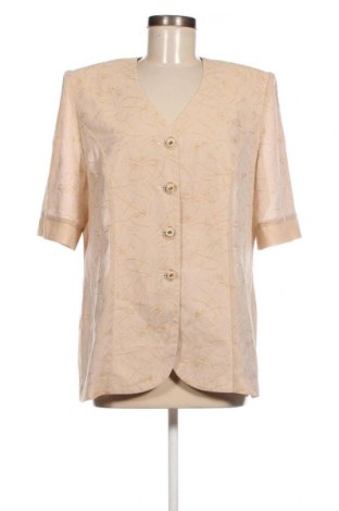 Γυναικείο πουκάμισο Sheego, Μέγεθος 3XL, Χρώμα  Μπέζ, Τιμή 28,69 €