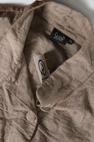 Γυναικείο πουκάμισο Silbor, Μέγεθος 4XL, Χρώμα  Μπέζ, Τιμή 8,05 €